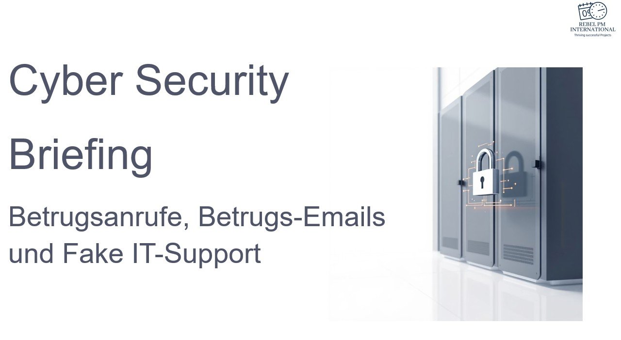 Cyber Security Briefing &mdash; cover
